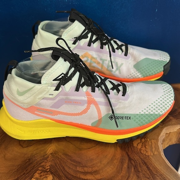 NWOT Men’s Nike React Pegasus 4 Gore-Tex Hiking Trail  NBY DJ7926-500 Size 7.5 - Picture 6 of 9